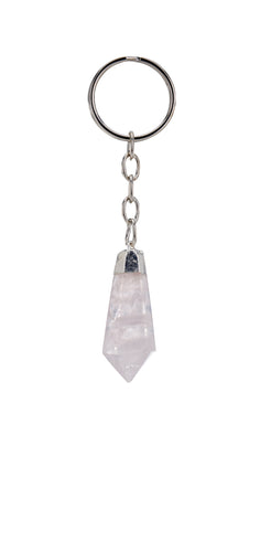 Gota de Quarzto Rosa com Electroplate