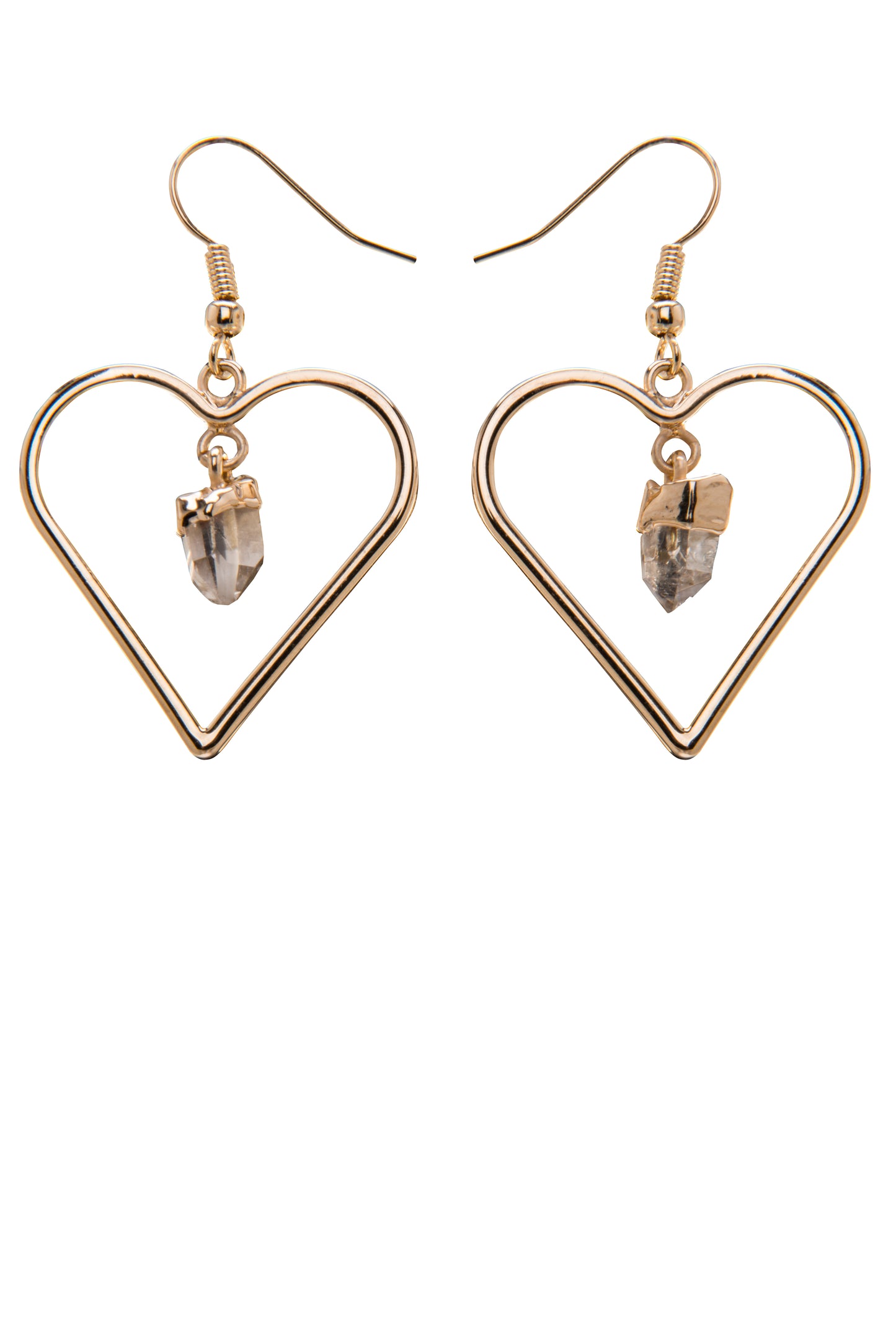 Coração com Pedras Roladas ou Pontas Diversas