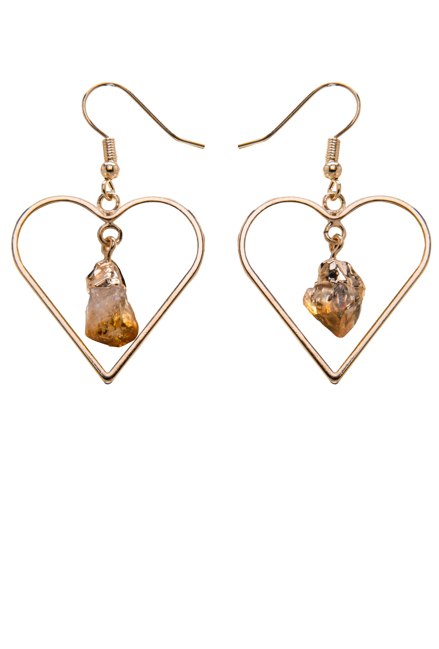 Coração com Pedras Roladas ou Pontas Diversas